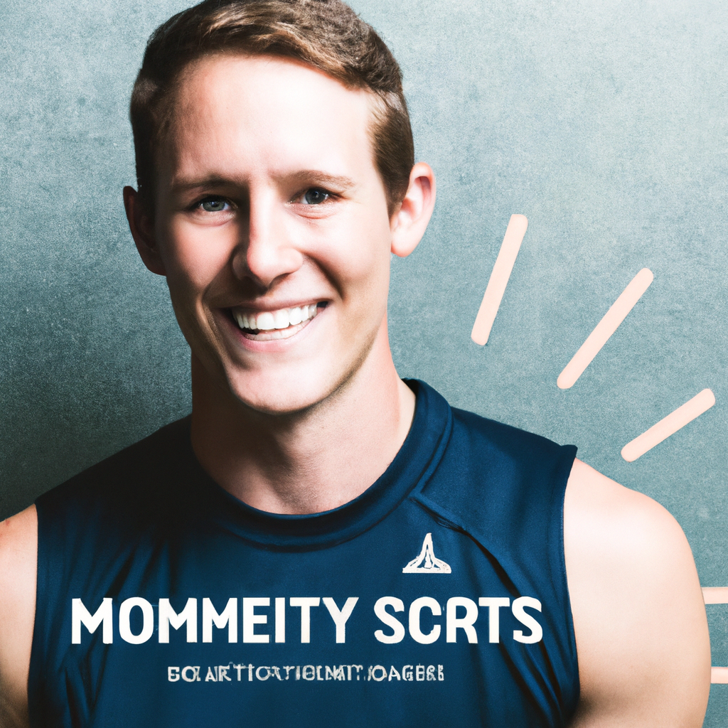 Portrait of a community athlete celebrating a milestone